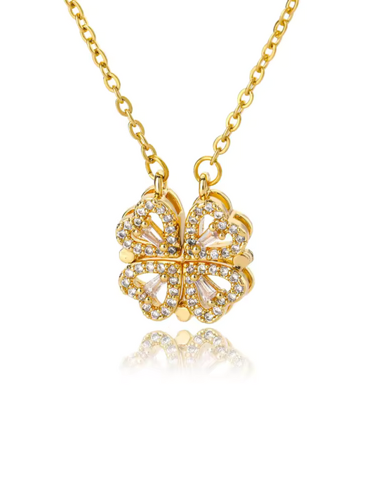 Crystal Heart shape Pendant Necklace