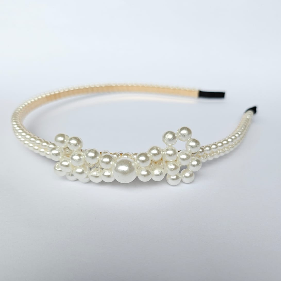 Bow Pearl Hair Band
