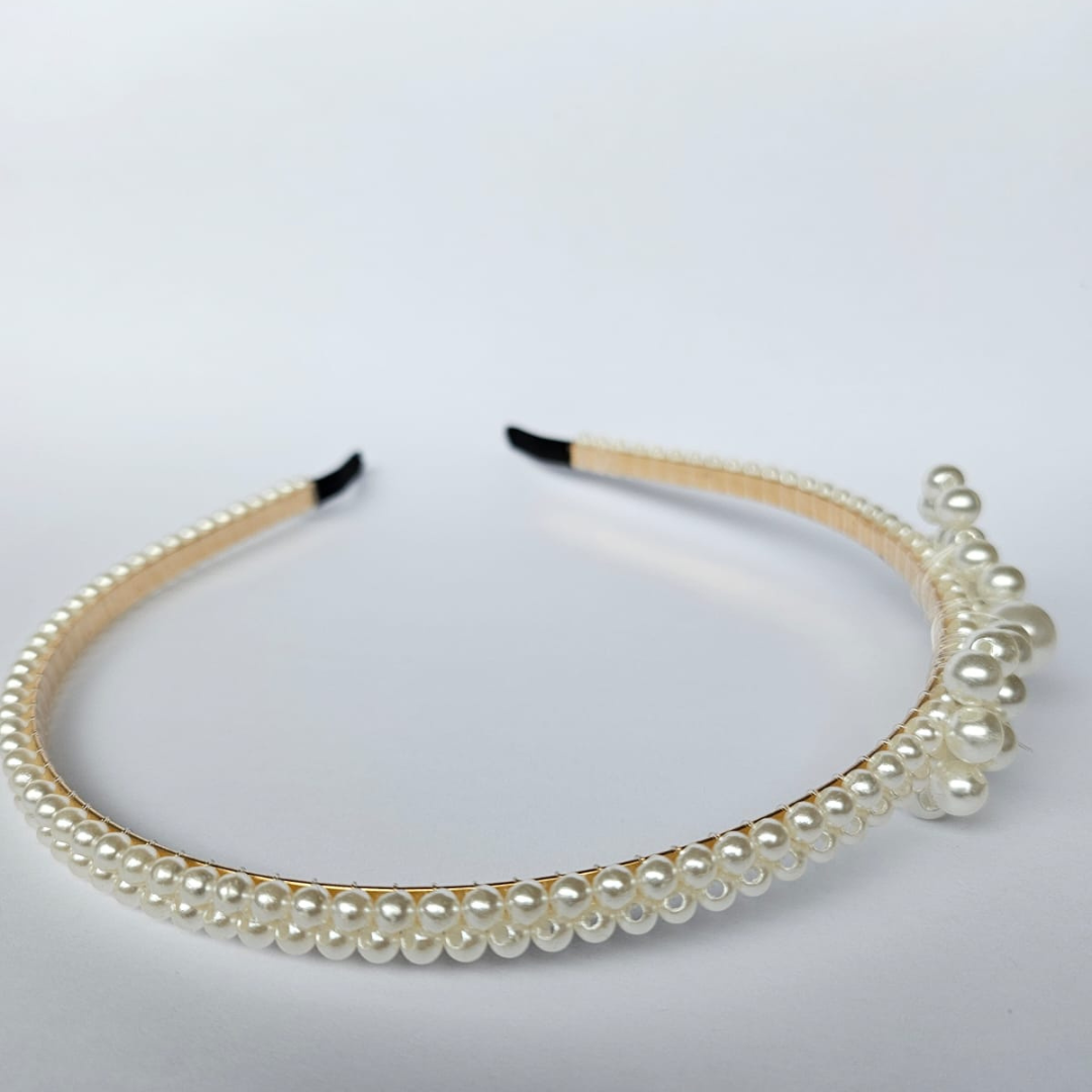 Bow Pearl Hair Band