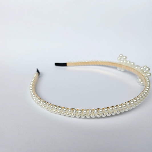 Bow Pearl Hair Band
