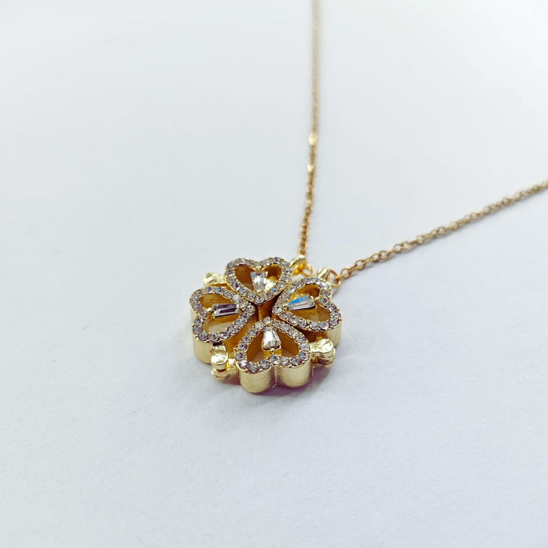 Crystal Heart shape Pendant Necklace
