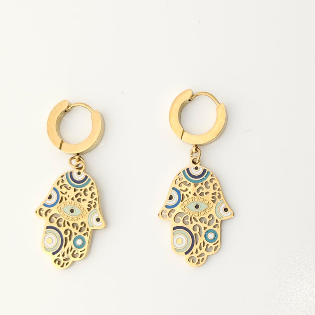 Hamsa Hand Jewelry Set