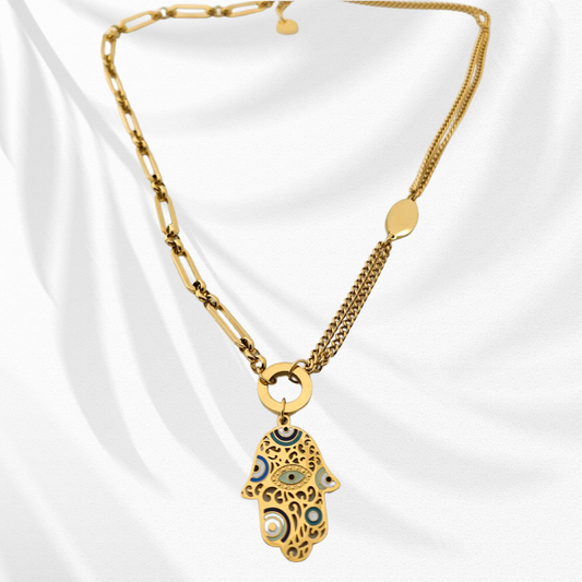 Hamsa Hand Jewelry Set