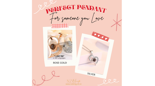 Discover the Magic of our  "I Love You in 100 Languages" Pendant"