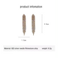 Tassel Drop Earing