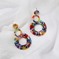 Multi-layer Circle Earrings