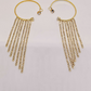 Sparkling long Tassel Ear Clip