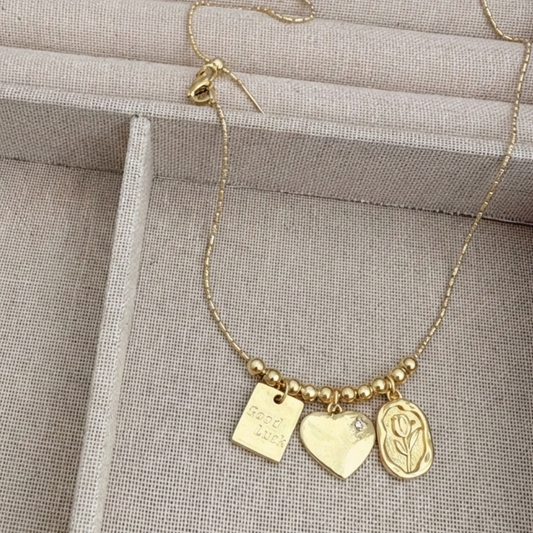 The Triple Talisman Necklace