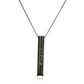 Mindful Breathing Necklace Black