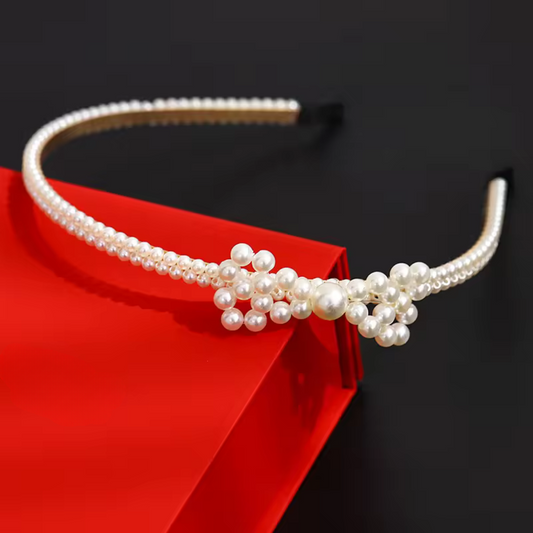 Bow Pearl Hair Band
